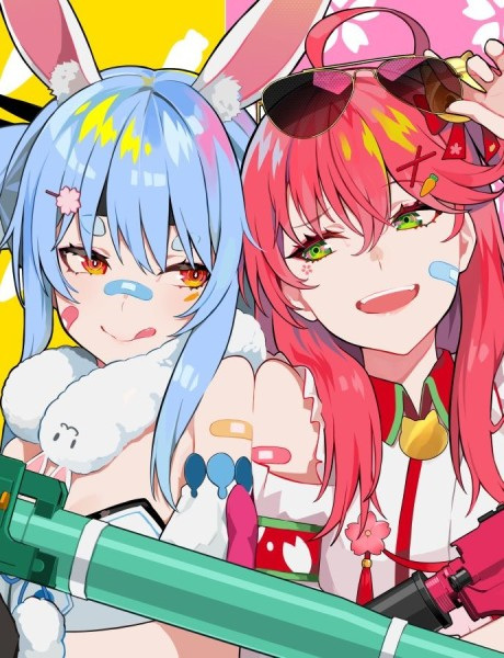 Gambar Anime: PekoMiko Daisensou!!
