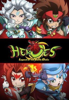 Poster Anime Heroes: Battle Disk Densetsu