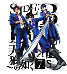 Poster Anime K: Seven Stories Movie 2 - Side:Blue - Tenrou no Gotoku