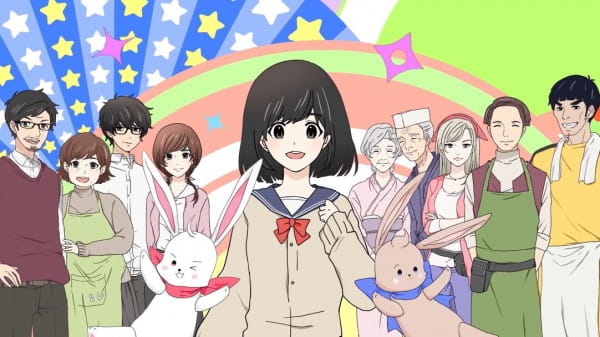 Poster Anime: Yukimi-ka no Nichijou wa Honwari de Shimeru