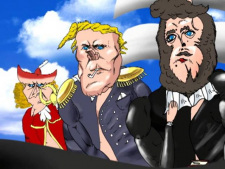 Poster Anime Shocking Black