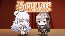 Poster Anime Azur Lane 3rd Anniversary: Stars of the Port
