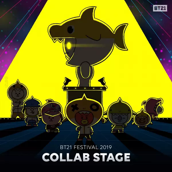 Gambar Anime: BT21 x Baby Shark