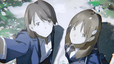 Poster Anime Juunenbun no Watashi e