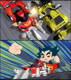 Gambar Anime: Choro-Q Deck System Q Fighters!