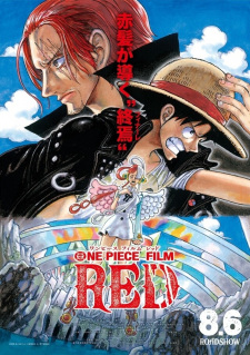 Poster Anime One Piece Film: Red