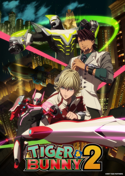 Anime Poster: Tiger & Bunny 2
