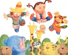 Poster Anime Doubutsuen e Ikou