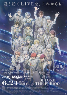 Poster Anime IDOLiSH7 Movie: LIVE 4bit - BEYOND THE PERiOD