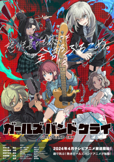 Poster Anime Girls Band Cry
