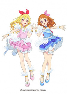 Poster Anime Aikatsu! 10th Story: Mirai e no Starway