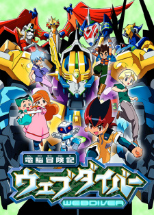 Poster Anime Dennou Boukenki Webdiver