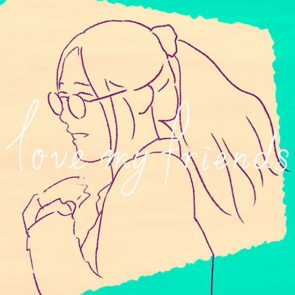 Anime Poster: Love My Friends