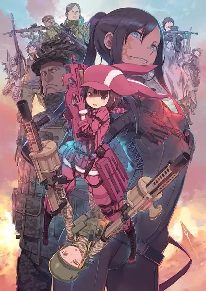 Poster Anime: Sword Art Online Alternative: Gun Gale Online - Refrain