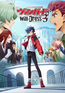 Poster Anime Cardfight!! Vanguard: will+Dress Season 3