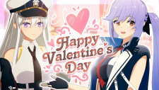Poster Anime Azur Lane Valentine Special Mission