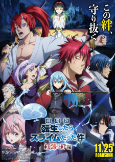 Poster Anime Tensei shitara Slime Datta Ken Movie: Guren no Kizuna-hen