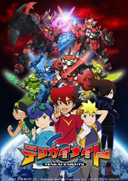 Poster Anime: Tenkai Knights