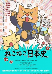 Poster Anime Neko Neko Nihonshi 4th Season