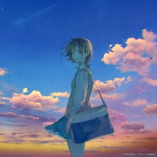 Poster Anime Teenage Blue