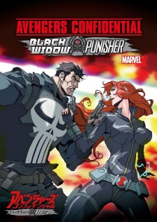 Poster Anime Avengers Confidential: Black Widow to Punisher