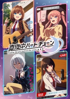 Poster Anime Mayonaka Heart Tune