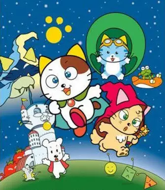 Poster Anime: Tama & Friends: Sagase! Mahou no Punipuni Stone