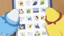 Gambar Anime Inko Colors Line Stamp Senden