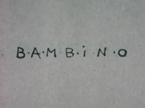 Poster Anime: BAMBiNO