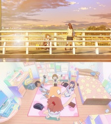 Poster Anime Line Novel