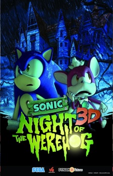 Poster Anime Sonic: Night of the WereHog