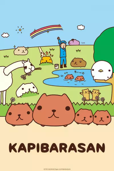 Poster Anime: Anime Kapibara-san