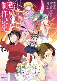 Poster Anime Monogatari Series: Off & Monster Season (Shin Episode)