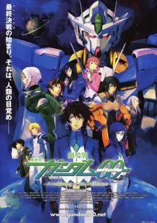 Gambar Anime Kidou Senshi Gundam 00 Movie: A Wakening of the Trailblazer