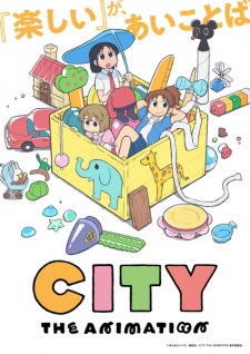 Poster Anime City The Animation