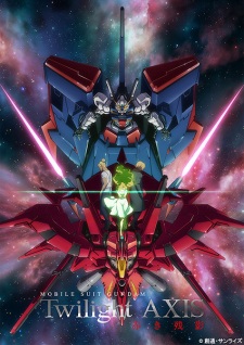 Poster Anime Kidou Senshi Gundam: Twilight Axis - Akaki Zanei