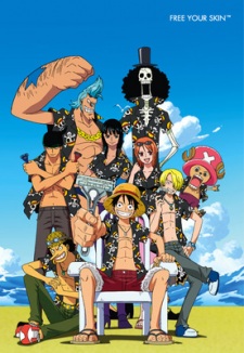 Poster Anime Schick x One Piece
