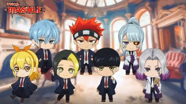 Poster Anime: Mash Burnedead-tachi to School Life Special