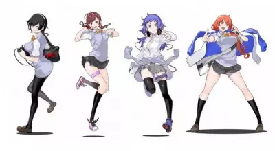 Gambar Anime: Microphone Soul Spinners: Kotodama Shoujo - Furikaeri Douga
