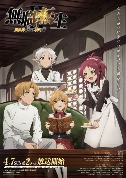 Poster Mushoku Tensei II: Isekai Ittara Honki Dasu Part 2