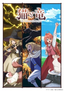 Poster Anime Neko to Ryuu