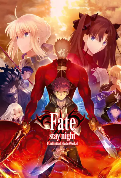 Poster Anime: Fate/stay night: Unlimited Blade Works 2nd Season