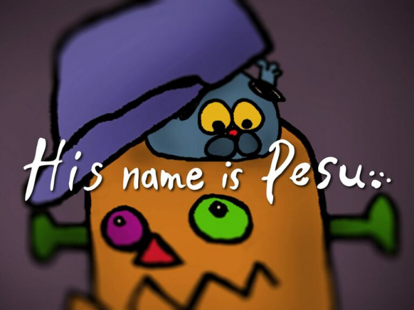 Poster Anime: His Name Is Pesu.
