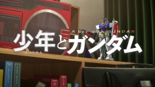 Poster Anime Shounen to Gundam