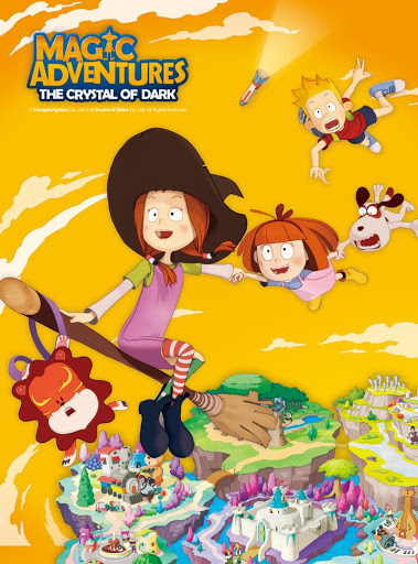 Anime Poster: Magic Adventures: The Crystal of Dark