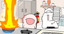 Poster Anime Restaurant