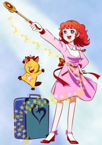 Poster Anime: Mahou Shoujo Lalabel: Umi ga Yobu Natsuyasumi