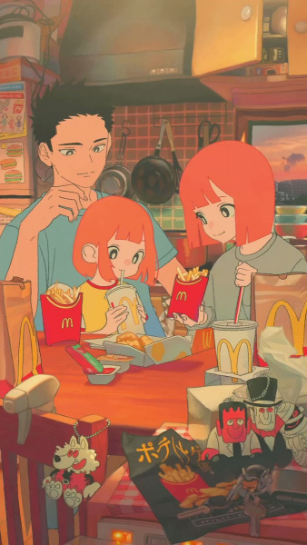 Anime Poster: Yoru Mac PoteNage CMs