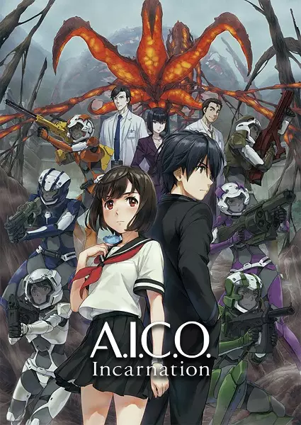 Poster Anime: A.I.C.O. Incarnation