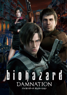 Poster Anime Biohazard: Damnation